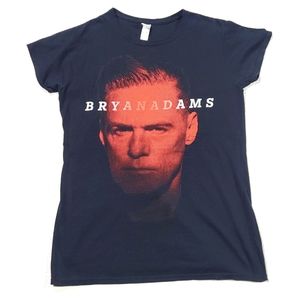 2015 Bryan Adams Reckless Concert Tour Women's Tee size XL